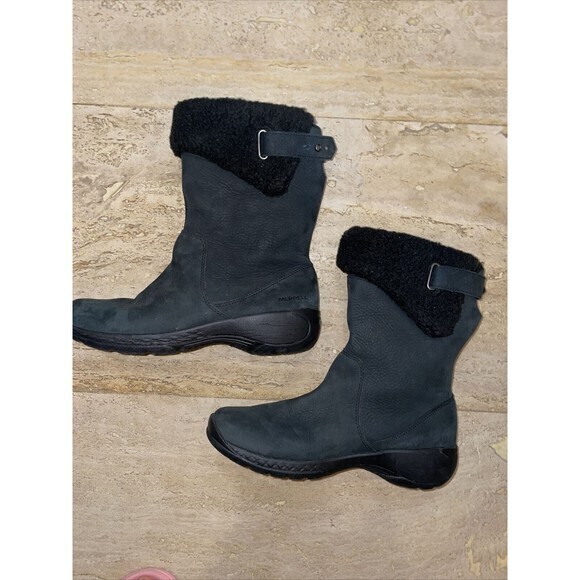 Merrell Encore Q2 Black Women Merrell‎ Women\'s Encore Boot Q2 Black Size 6.5 J94906
